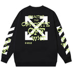 OFF-WHITE Opposite Arr Boxy Crewneck Sweatshirt