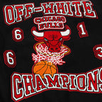 OFF WHITE x NBA team series baseball jacket