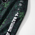 BAPE Green Shark Ape Head Hoodie