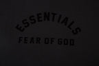 Fear Of God Flocked letter crew neck Sleeveless T-Shirts