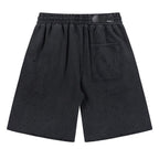 AMIRI logo-embellished cotton track Shorts