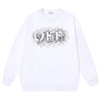 OFF-WHITE Spray-Paint Logo Cotton Sweatshirts