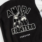 AMlRl logo-appliqué Varsity Jacket