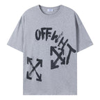Off White Logo Cotton T-Shirts