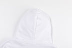 Off White Logo Drawstring Hoodie