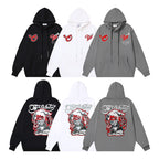 Off White Logo Drawstring Hoodie