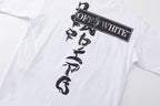 OFF WHITE Type Sticker black t-shirt