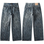 Purple Brand Crystal Diamond Jeans #100