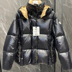 Moncler Black Down Nylon Jacket