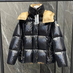 Moncler Black Down Nylon Jacket
