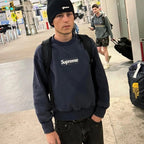 Supreme Washed Box Logo SS 25  Sweatshirt