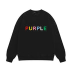 Street style Purple Brand sweatshirts