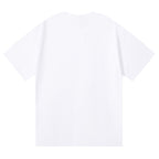 Purple Brand Logo Letter Print T-Shirt