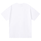 Purple Brand Mushroom Cloud Pattern Print T-Shirt