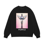 Street style Purple Brand sweatshirts