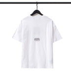 Palm Angel Melted Logo Heat Press Short Sleeve T-Shirt