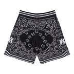 AMIRI Bandana Print B-Ball Drawstring Shorts