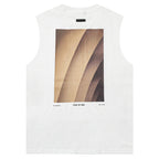 Fear Of God x RRR123 x Hollywood new three-party joint Sleeveless T-Shirts