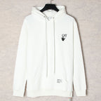OFF-WHITE Oil painting series arrows Hoodies