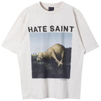 Saint Michael Hate Sheep T-shirt
