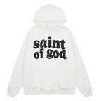 Fear Of God x Saint Michael Hoodie White