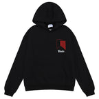 RHUDE Geometric block color block print Hoodies