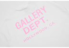 Gallery Dept. Pink Lettering Tee