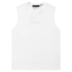 Fear Of God Flocking small letter print Sleeveless T-Shirts