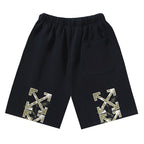Off-White Logo Arrows Printed Shorts