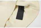 Fear of god Solid color fish mouth round neck Sweaters
