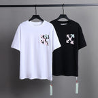 OFF-WHITE Cartoon letters pattern T-Shirts