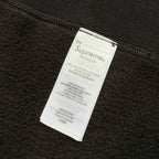 Supreme 25SS Washed Box Logo Crewneck Sweatshirts